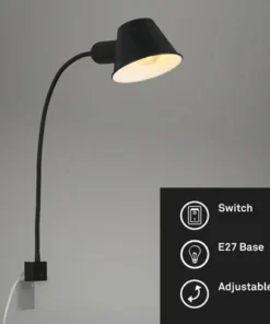 BRILONER Wandlamp Brello Met Montageplaat Zwart Mat -Binnenverlichting Verkoopwinkel DV 8 10579801 03 4c DE 20220715171754