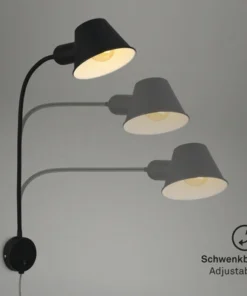 BRILONER Wandlamp Brello Zwart Mat -Binnenverlichting Verkoopwinkel DV 8 10579809 03 4c DE 20220715171754