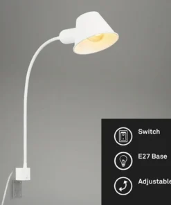 BRILONER Wandlamp Brello Met Montageplaat Wit Mat -Binnenverlichting Verkoopwinkel DV 8 10579814 04 4c DE 20220715174656