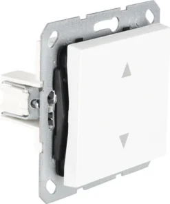 Q-LINK F-Line Inbouwelement Jaloezieschakelaar Polarwit