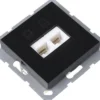Q-LINK F-Line Inbouwelement Data (CAT5e) Zwart