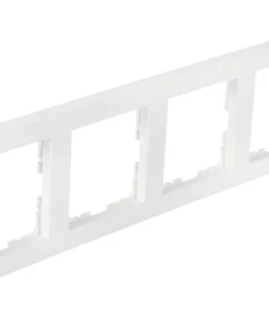 Q-LINK F-Line Afdekraam 4-voudig Polarwit