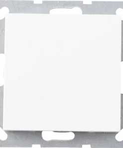 Q-LINK F-Line Inbouwelement Blindplaat Polarwit