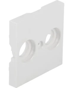 Q-LINK F-Line Centraalplaat Radio/TV Polarwit