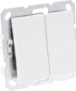 Q-LINK F-Line Inbouwelement Serieschakelaar Polarwit