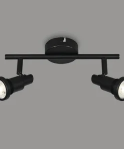 BRILONER LED Opbouwspot Flamo 2-lichts Zwart -Binnenverlichting Verkoopwinkel DV 8 10591678 05 4c NL 20220819144653