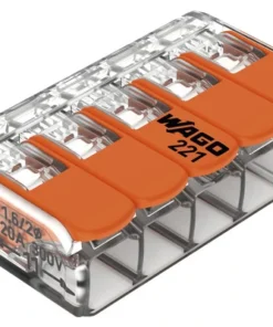 WAGO Verbindingsklem Compact 221-415, 10 Stuks