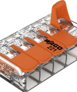 WAGO Verbindingsklem Compact 221-415, 10 Stuks -Binnenverlichting Verkoopwinkel DV 8 10593117 02 4c DE 20220827011656