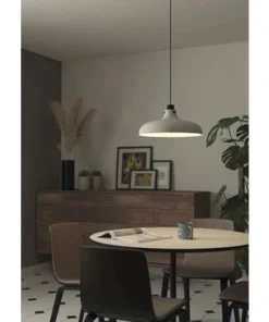 EGLO Hanglamp Matlock Ø 38 Cm Lichtgrijs