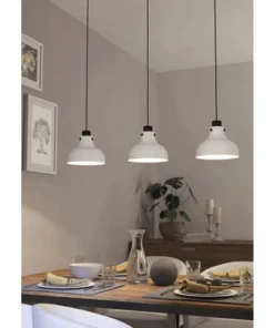 EGLO Hanglamp Matlock 3-lichts Lichtgrijs