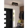 EGLO Plafondlamp Piedritas 2-lichts Zwart