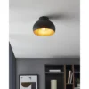 EGLO Plafondlamp Mogano-2 Ø 28 Cm Zwart-koper