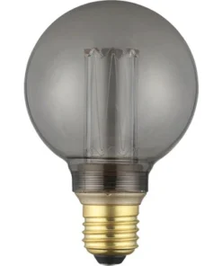 EGLO LED Filament Lamp E27/4,3W G80 Warmwit Rookglas