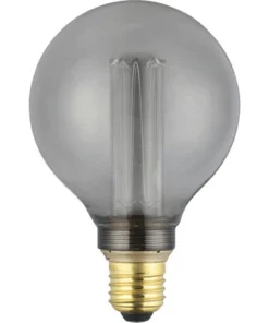 EGLO LED Filament Lamp E27/4,3W G95 Warmwit Rookglas