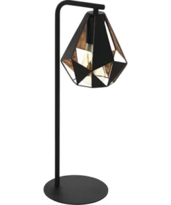 EGLO Tafellamp Carlton-4 Zwart-koper