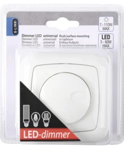 Q-LINK In-/opbouw LED Dimmer 3-60 W (RLC) + Dimmerknop Polarwit -Binnenverlichting Verkoopwinkel DV 8 10595073 02 4c NL 20220905164755