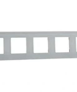 ONE TWO TOUCH Afdekraam 5-voudig Glas Wit