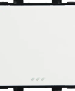 ONE TWO TOUCH Inbouwelement Pulsschakelaar Wit