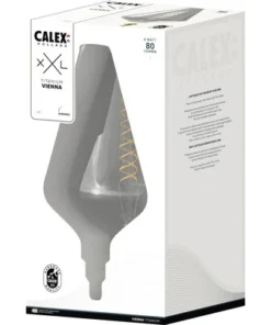 CALEX LED Filament Lamp XXL Vienna E27/6W Titanium