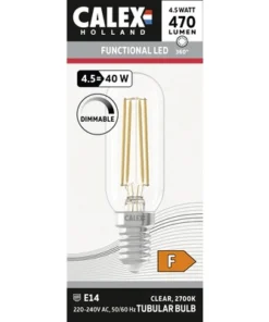 CALEX LED Lamp E14/4,5W T26 Warmwit Helder