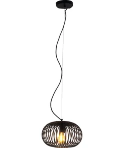 CHERICONI Hanglamp Curvato Ø 30 Cm Zwart -Binnenverlichting Verkoopwinkel DV 8 10608464 04 4c NL 20221020094051