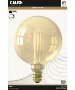 CALEX LED Lamp Crown E27/3,5W G125 Warmwit Goud
