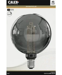CALEX LED Lamp Crown E27/3,5W G125 Warmwit Titanium