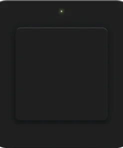 KLIKAANKLIKUIT® Draadloze Wandschakelaar Enkelvoudig/dubbel AWST-9000 Zwart