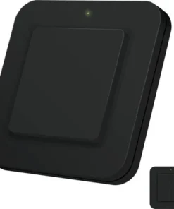 KLIKAANKLIKUIT® Draadloze Wandschakelaar Enkelvoudig/dubbel AWST-9000 Zwart -Binnenverlichting Verkoopwinkel DV 8 10615366 05 4c NL 20221111194656