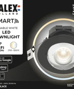 CALEX Smart LED Inbouwspot Ø 85 Mm CCT Zwart -Binnenverlichting Verkoopwinkel DV 8 10617149 01 4c NL 20230418161753