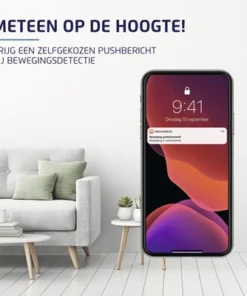 KLIKAANKLIKUIT® Slimme Wifi IP Camera Indoor IPCAM-2600 Wit -Binnenverlichting Verkoopwinkel DV 8 10624435 02 4c NL 20221206165637