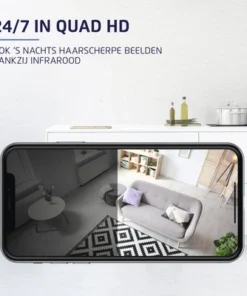 KLIKAANKLIKUIT® Slimme Wifi IP Camera Indoor IPCAM-2600 Wit -Binnenverlichting Verkoopwinkel DV 8 10624435 03 4c NL 20221206165706