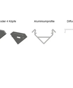 LED-strip Profiel LPU18 Zwart 200 Cm -Binnenverlichting Verkoopwinkel DV 8 10634868 08 4c CH 20230102134750