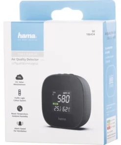 HAMA Luchtkwaliteitsmeter Safe -Binnenverlichting Verkoopwinkel DV 8 10650971 01 4c NL 20230118180905