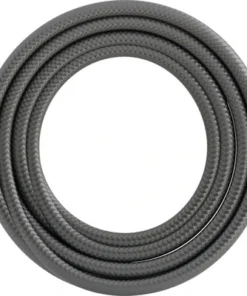 CALEX Textielsnoer 2x0,75 Mm² Metallic Grijs 1,5 M