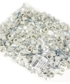 Kabelclip Rond 7-11 Mm Grijs, 200 Stuks