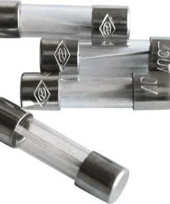 Glaszekering 1,0 A Traag, 4 Stuks