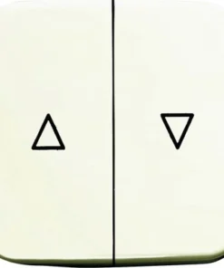 BUSCH-JAEGER Duro 2000 SI Bedieningswipper Voor Jaloezieschakelaar Crème