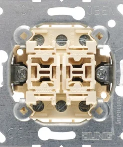 JUNG A500 Inbouw Basiselement Wisselschakelaar Dubbel Wissel 509 U