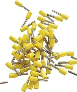 Adereindhuls Geïsoleerd 1,0 Mm² Geel, 100 Stuks