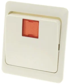 PEHA Bedieningwipper Wissel Met Lens Crème