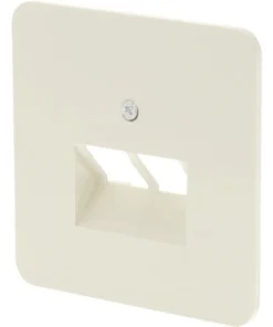 PEHA Afdekplaat ISDN 2x 8-polig Crème