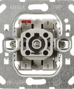 GIRA Inbouw Basiselement Pulsdrukker Maakcontact 015100 1-polig