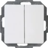 KOPP Paris Inbouw Basiselement Wisselschakelaar Wissel/wissel Met Bedieningswipper Wit