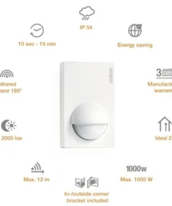 STEINEL Bewegingsmelder IS180-2 Wit 10 STEINEL Bewegingsmelder IS180-2 Wit -Binnenverlichting Verkoopwinkel DV 8 4055525 07 4c DE 20210714114750