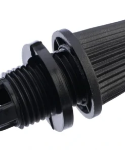 Klemnippel M10x1 Zwart