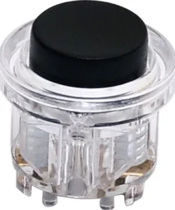 FRIEDLAND Beldrukker Transparant-zwart D117