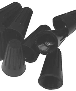 Lasdoppen 0,34-6 Mm² Zwart, 50 Stuks