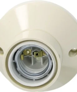 Plafondfitting E27 Crème