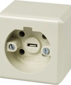 Opbouw Wandcontactdoos Perilex 16A Crème